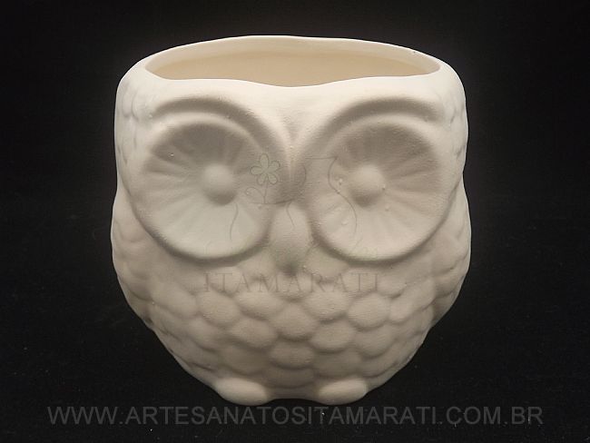 Detalhes do produto Coruja Vaso G